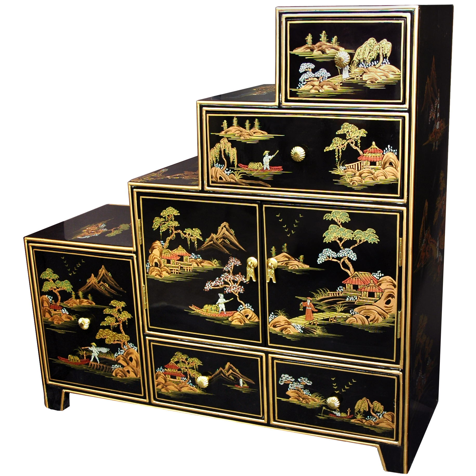 Buy Black Step Tansu Online (LCQ-CB-BKTANSU ...