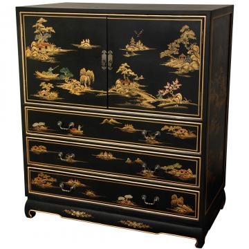 Black Lacquer Cabinet