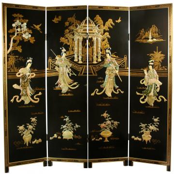 6 ft. Tall Dancing Ladies Screen