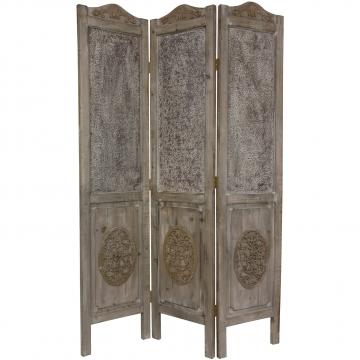 6 ft. Tall Closed Mesh Design Room Divider