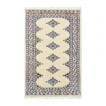 Mansur Hand-knotted Bokhara Wool Rug