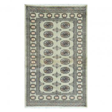 Panipat Hand-knotted Bokhara Wool Rug