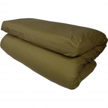 Traditional Shiki Futon with Green Seikai Ha Cover Twin