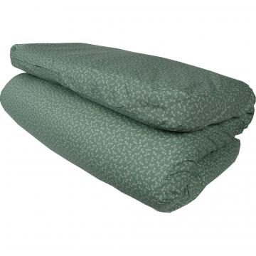Traditional Shiki Futon with Teal Dragonfly Cover Twin