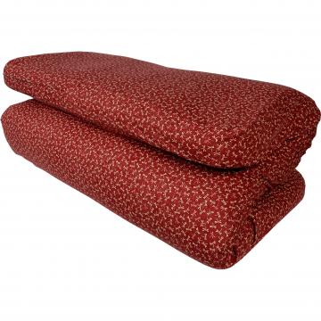 Traditional Shiki Futon with Red Dragonfly Cover Twin