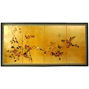 Gold Leaf Cherry Blossom