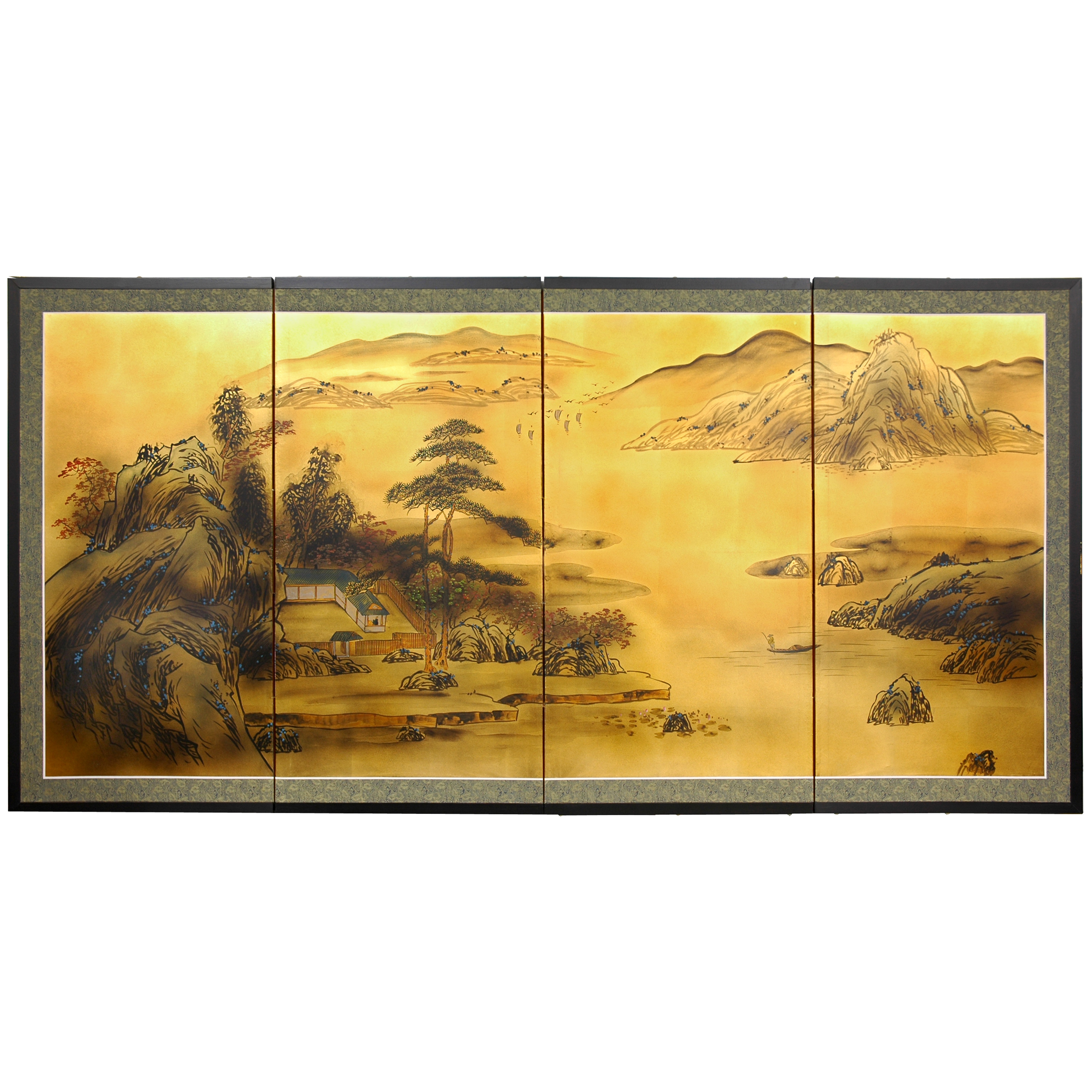 Buy 36" Windows to the World on Gold Leaf Online (SILK Buy 36" Windows to the World on Gold Leaf Online (SILK