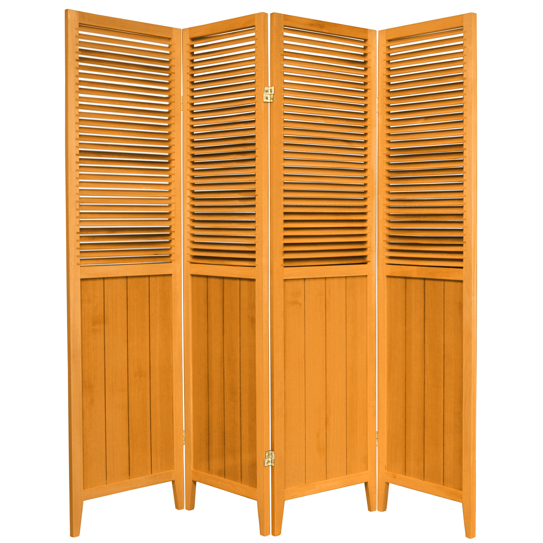 Tall Beadboard Divider Honey Panels - Main Image