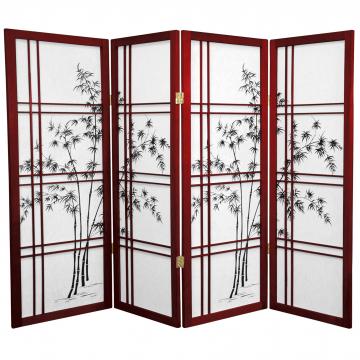 4 ft. Short Bamboo Tree Shoji Screen
