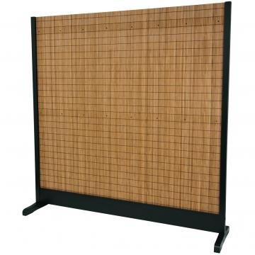 6  ft. Tall Take Room Divider - Black