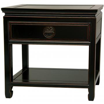 Rosewood End Table - Antique Black
