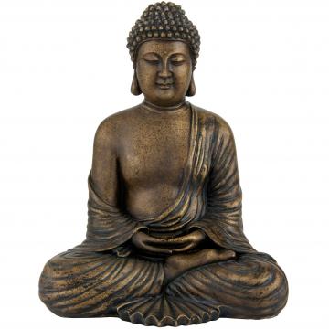 12" Japanese Meditating Buddha Statue