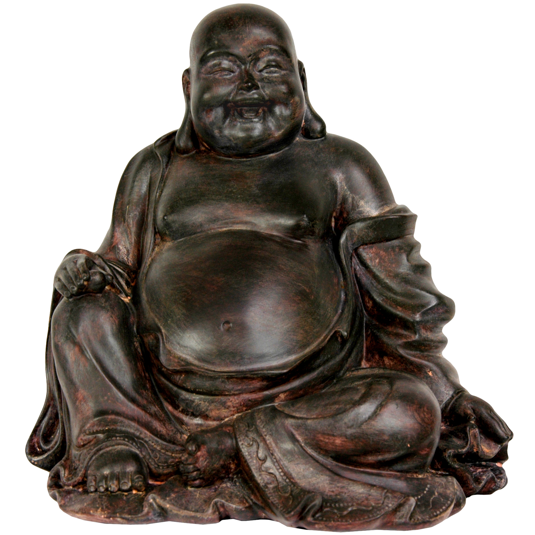 Buy 11" Sitting Lucky Buddha Statue Online (STABUD9) Satisfaction