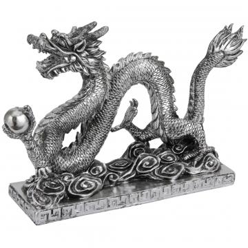 12" Chinese Dragon Statue