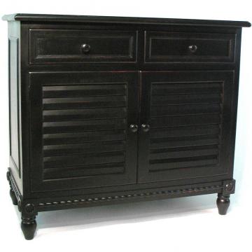 Stockholm Cabinet - Antique Black