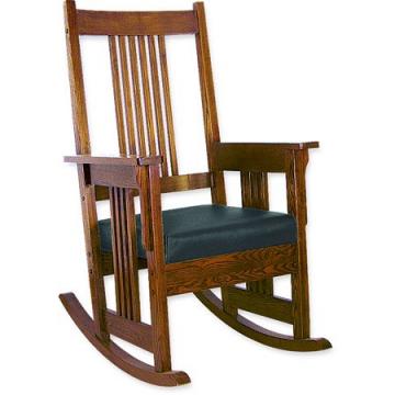 47" Mission Oak Rocking Chair