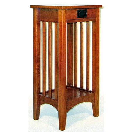 Mission oak on sale plant stand