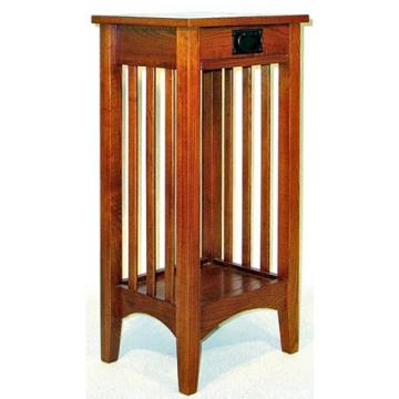 30" Mission Oak Lamp Stand