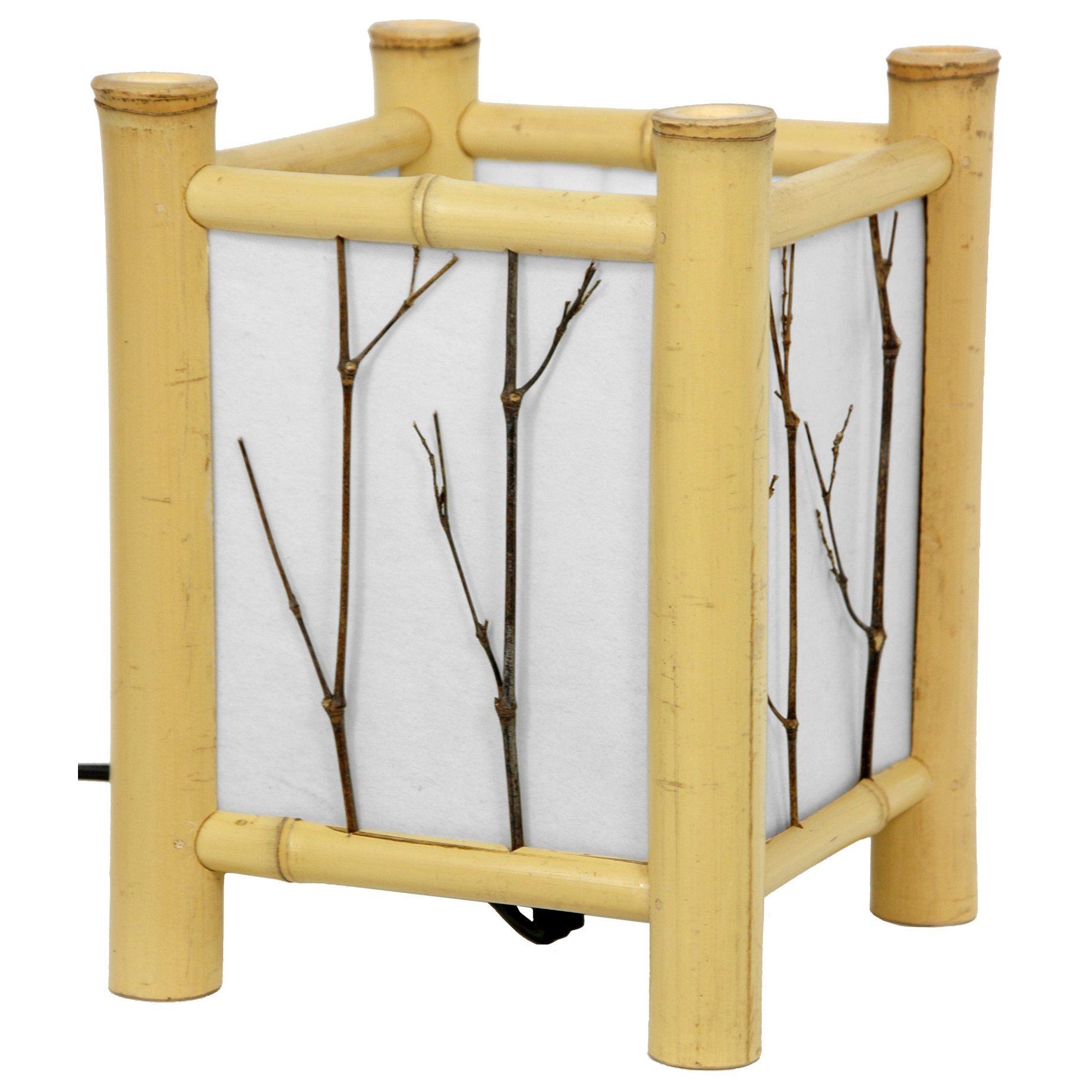 Oriental Furniture Watashi Japanese Table Lamp Light 849527039366 Watashi Japanese Table Lamp Light